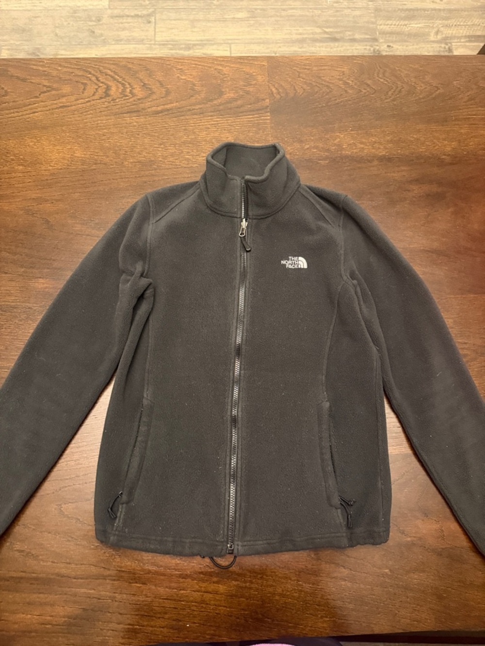 The North Face Black Zip-Up Fleece Jacket